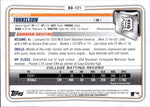 2020 Spencer Torkelson Bowman Draft 1ST BOWMAN #BD-121 Detroit Tigers 3