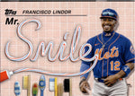 2023 Francisco Lindor Topps Series 1 AKA Mr. Smile #AKA-8 New York Mets