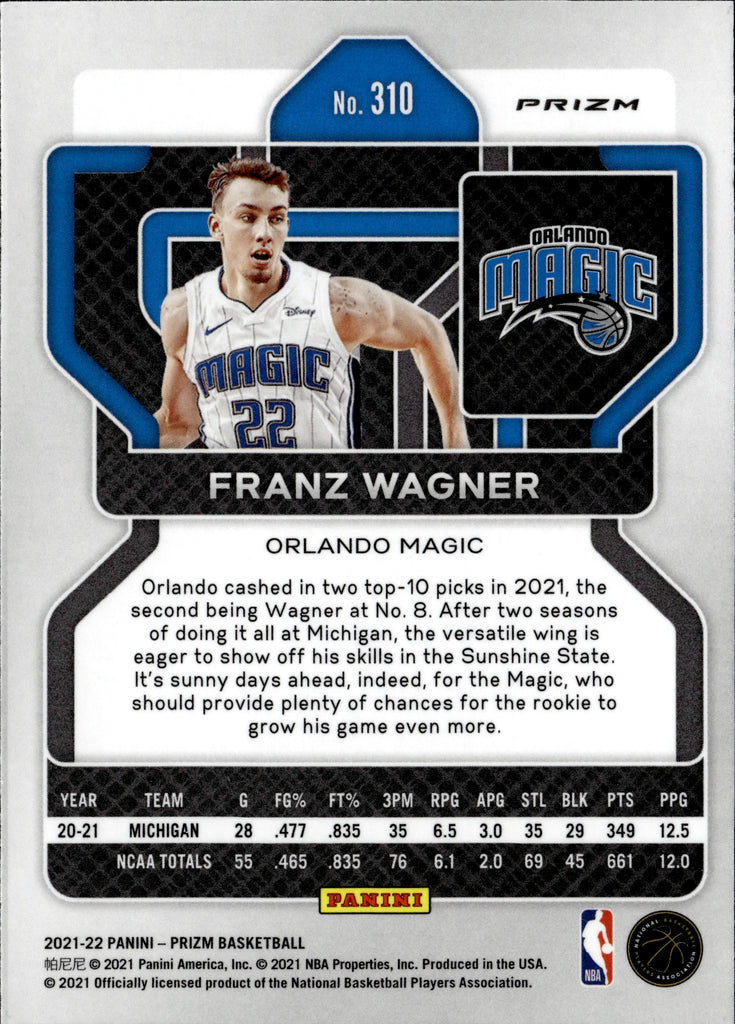 Franz Wagner Signed Orlando Magic Jersey - The Autograph Source