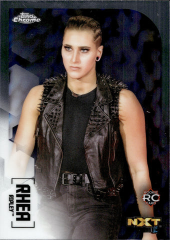 2020 Rhea Ripley Topps Chrome ROOKIE RC #97 NXT Judgement Day 4