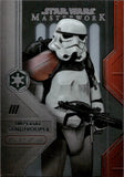 2020 Imperial SandTrooper Topps Star Wars Masterwork TROOPER OF THE GALACTIC EMPIRE 146/299 #TE-9