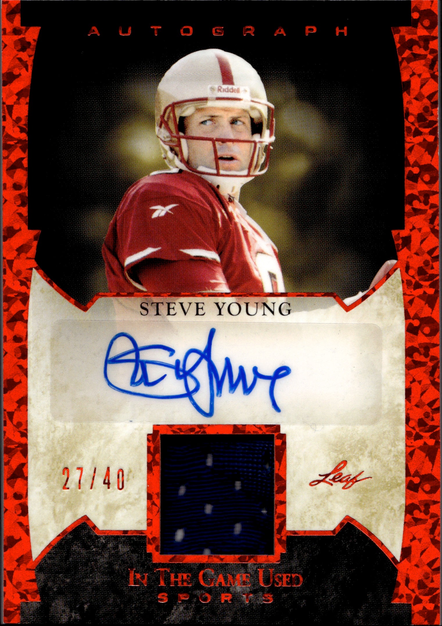 Steve Young Autographed Memorabilia  Signed Photo, Jersey, Collectibles &  Merchandise