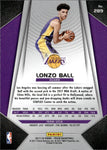 2017-18 Lonzo Ball Panini Prizm ROOKIE RC #289 Los Angeles Lakers 19