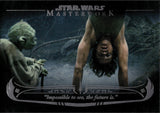 2020 The Wisdom of Yoda Topps Star Wars Masterwork RAINBOW FOIL 270/299 #WY-8 Luke Skywalker