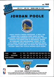 2019-20 Jordan Poole Donruss Optic RATED ROOKIE RC #169 Golden State Warriors 7