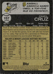 2022 Oneil Cruz Topps Heritage ROOKIE HOT BOX CHROME PURPLE REFRACTOR RC #157 Pittsburgh Pirates