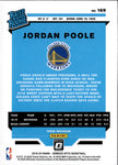 2019-20 Jordan Poole Donruss Optic RATED ROOKIE RC #169 Golden State Warriors 8