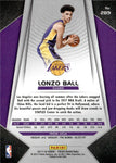 2017-18 Lonzo Ball Panini Prizm ROOKIE RC #289 Los Angeles Lakers 8