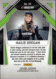 2020 Hailie Deegan Panini NASCAR Prizm ROOKIE SILVER MOSAIC 137/199 RC #56 Toter