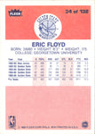 1986-87 Eric Floyd Fleer #34 Golden State Warriors