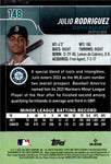 2022 Julio Rodriguez Topps Stadium Club ROOKIE RC #148 Seattle Mariners 3