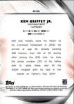 2022 Ken Griffey Jr. Topps Finest AURA OF EXCELLENCE REFRACTOR #AEKG Cincinnati Reds HOF