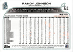 2022 Randy Johnson Topps Series 2 LEGENDS VARIATION SP #531 Seattle Mariners HOF