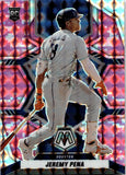 2022 Jeremy Pena Panini Mosaic ROOKIE PINK CAMO RC #270 Houston Astros