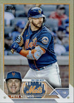 2023 Pete Alonso Topps Series 1 GOLD FOIL #20 New York Mets