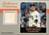 2019 Manny Machado Topps Heritage High Number CLUBHOUSE COLLECTION BAT RELIC #CCR-MM San Diego Padres