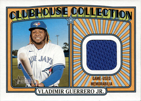 Vladimir Guerrero Jr 2019 Topps Heritage #504 Rookie Card