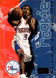 1996-97 Allen Iverson Skybox Premium ROOKIE RC #216 Philadelphia 76ers HOF 7