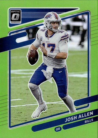 2022 Panini Contenders Season Ticket #11 Josh Allen Buffalo Bills