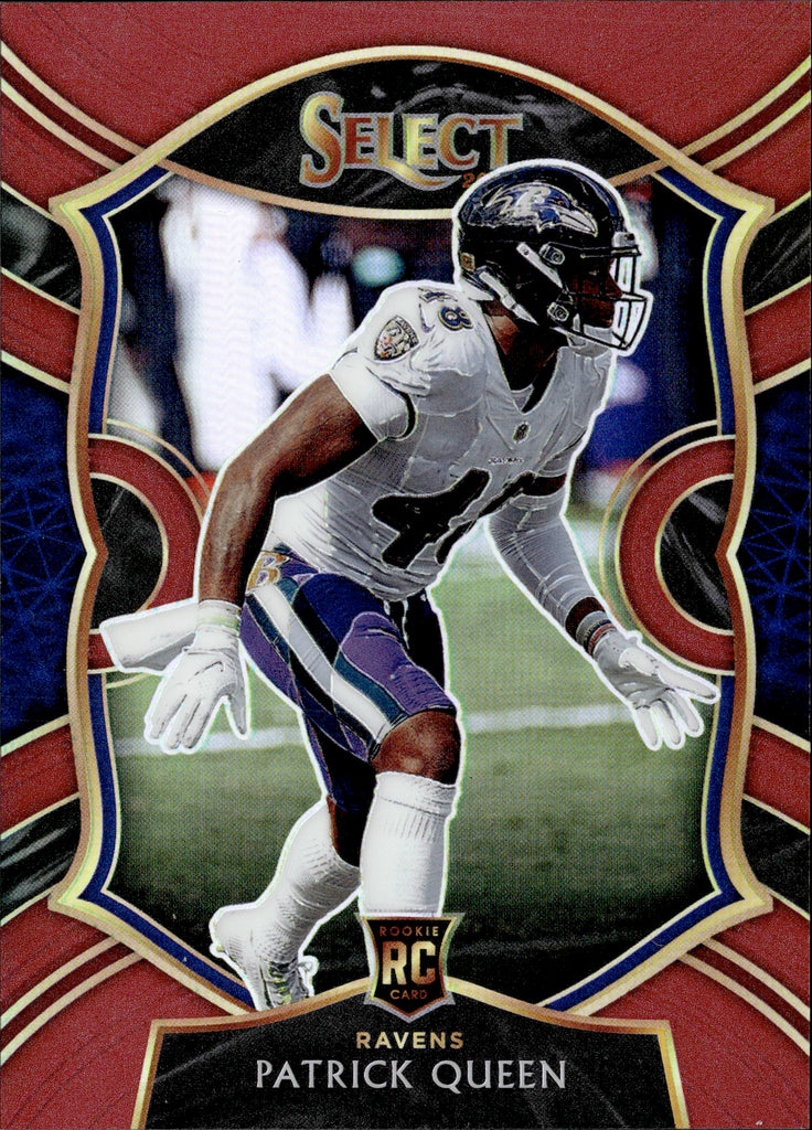 2020 Select Concourse Patrick Queen Rookie Baltimore Ravens #93