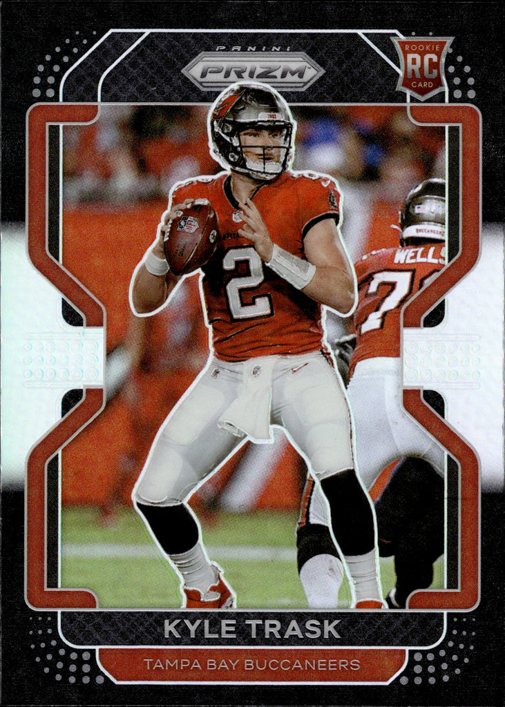 2021 Kyle Trask Panini Chronicles PRIZM BLACK HOLO SILVER ROOKIE RC P