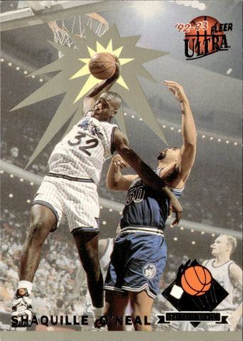 Shaquille O'Neal 1992-93 Topps Stadium Club Draft Pick rookie card #24 –  Piece Of The Game