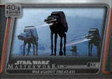 2020 War Against The At-Ats Topps Star Wars Masterwork RAINBOW FOIL THE EMPIRE STRIKES BACK RAINBOW FOIL 061/299 #ESB-5