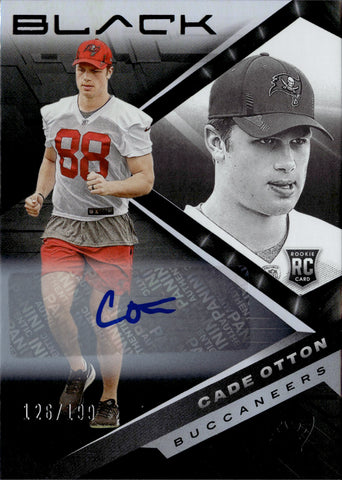 2022 Cade Otton Panini Black ROOKIE AUTO 126/199 AUTOGRAPH #179 Tampa Bay Buccaneers