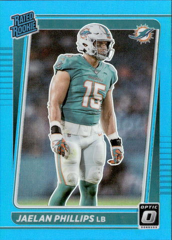 : NFL PRO LINE Men's Jaelan Phillips Aqua Miami