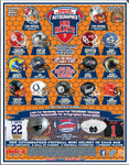 2021 TriStar Hidden Treasures Autographed Mini-Helmet Series 2 Football, 10 Box Case