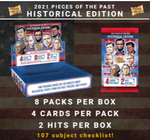 2021 Super Brk Pieces of the past Historical Edition Hobby, 10 Box Case