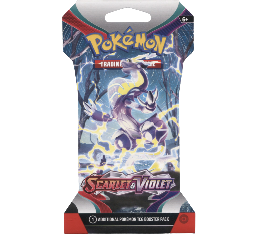 Pokemon Scarlet & Violet Sleeved Booster Pack Pokemon Scarlet & Violet Sleeved Booster Pack