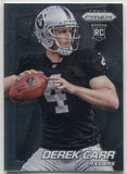 2014 Derek Carr Panini Prizm ROOKIE RC #257 Oakland Raiders