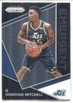 2017-18 Donovan Mitchell Panini Prizm EMERGENT ROOKIE RC #EM-DON Utah Jazz 2