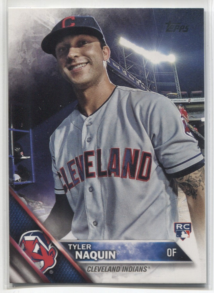  Tyler Naquin Cleveland Indians Poster Print, Baseball