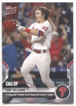 2021 Luke Williams Topps Now CALL UP ROOKIE RC #332 Philadelphia Phillies 1