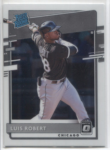 2020 Luis Robert Donruss Optic RATED ROOKIE RC #62 Chicago White Sox