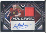 2021-22 Dennis Praet Panini Obsidian VOLCANIC MATERIAL SIGNATURES AUTO AUTOGRAPH RELIC JERSEY 039/149 #VM-DPR Belgium