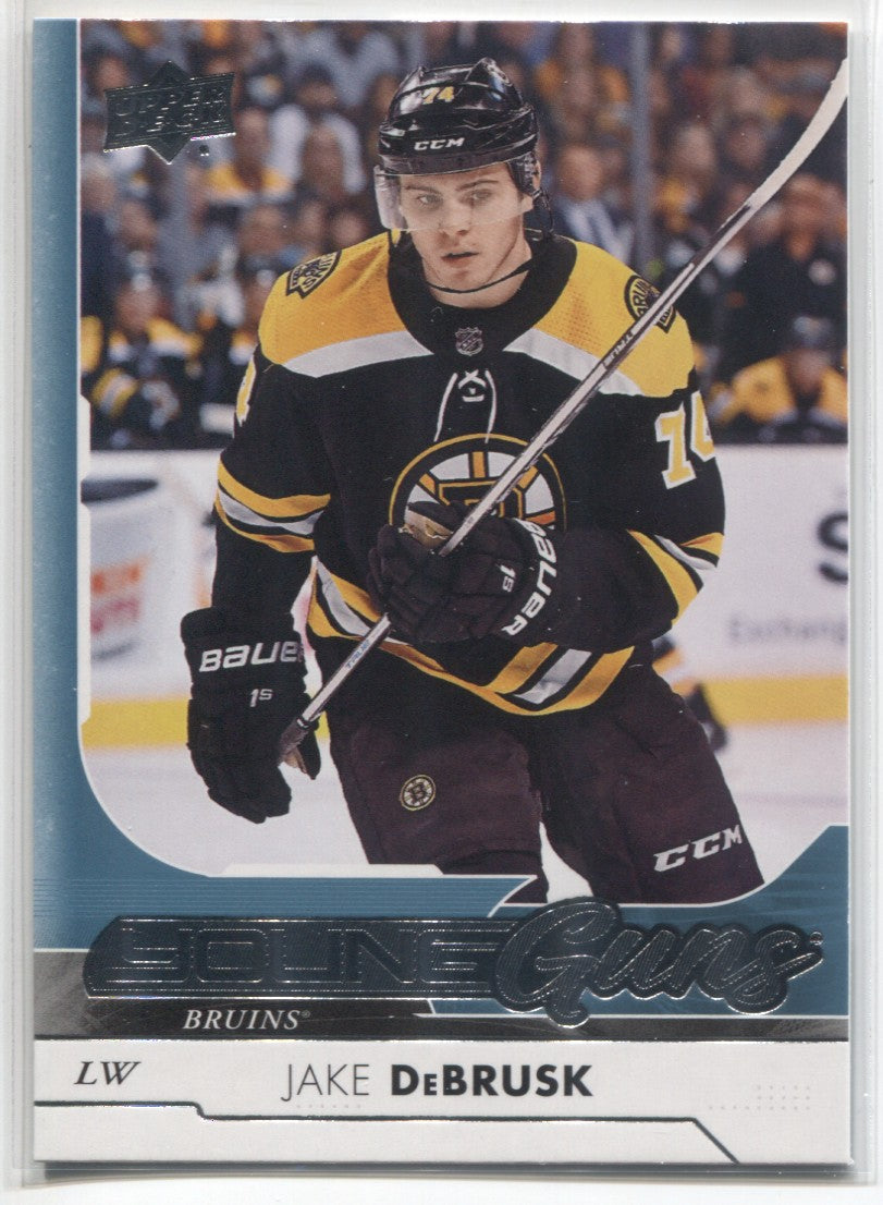 2017-18 Jake DeBrusk Upper Deck Series 1 YOUNG GUNS ROOKIE RC #212 Boston Bruins