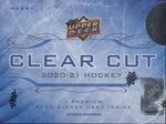 *HOLIDAY MANIA* 2020-21 Upper Deck Clear Cut Hobby Hockey, 15 Box Inner Case