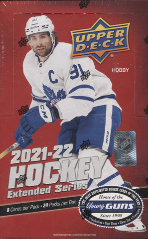 2021-22 Upper Deck Extended Series Hockey Hobby, Box