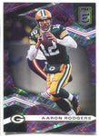 2020 Aaron Rodgers Panini Elite PURPLE 27/99 #68 Green Bay Packers MVP