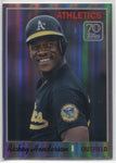 2021 Rickey Henderson Topps 70 YEARS OF TOPPS BASEBALL CHROME REFACTOR #70YTC20 Oakland A's HOF