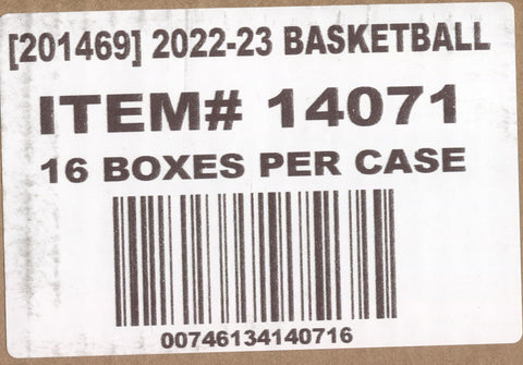 *LAST CASE* 2022-23 Panini Court Kings Basketball Hobby, 16 Box Case