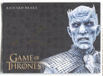 2020 Richard Brake as Night King Rittenhouse Game of Thrones The Complete Series GOLD AUTO AUTOGRAPH #_RIBR