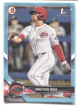 2018 Jonathan India Bowman Draft 1ST BOWMAN SKY BLUE 415/499 #BD-112 Cincinnati Reds