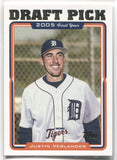 2005 Justin Verlander Topps ROOKIE RC #677 Detroit Tigers