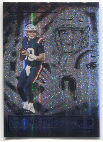 2021 Mac Jones Panini Illusions TROPHY COLLECTION DOTS ROOKIE RC #64 New England Patriots