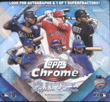 2020 Topps Chrome Update Sapphire Edition Baseball, Box