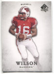 2012 Russell Wilson Upper Deck SP Authentic ROOKIE RC #87 Seattle Seahawks 1